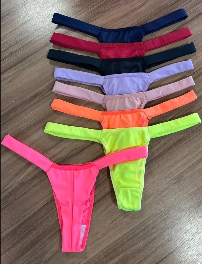 10 Biquinis Fita Bicolor