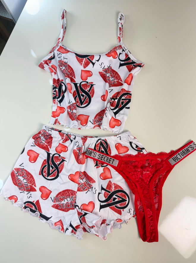 Baby doll Victoria´s Secret red
