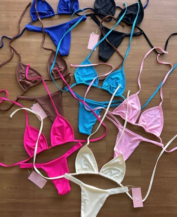 10 Biquinis Copacabana Bicolor