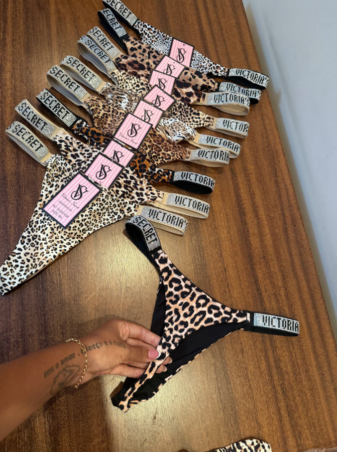 12 Calcinhas Vs Animal Print - 011