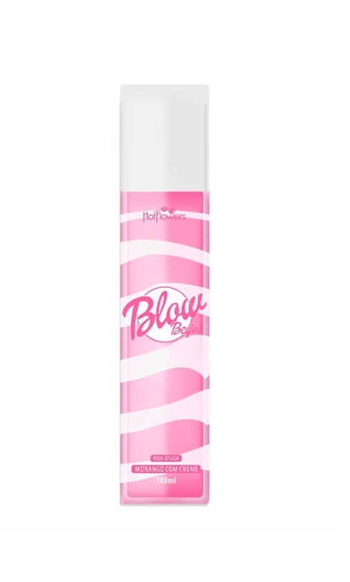 Blow Girl Beijos Body Splash – Morango com Creme 180ml